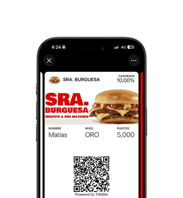 Tarjeta Cashback