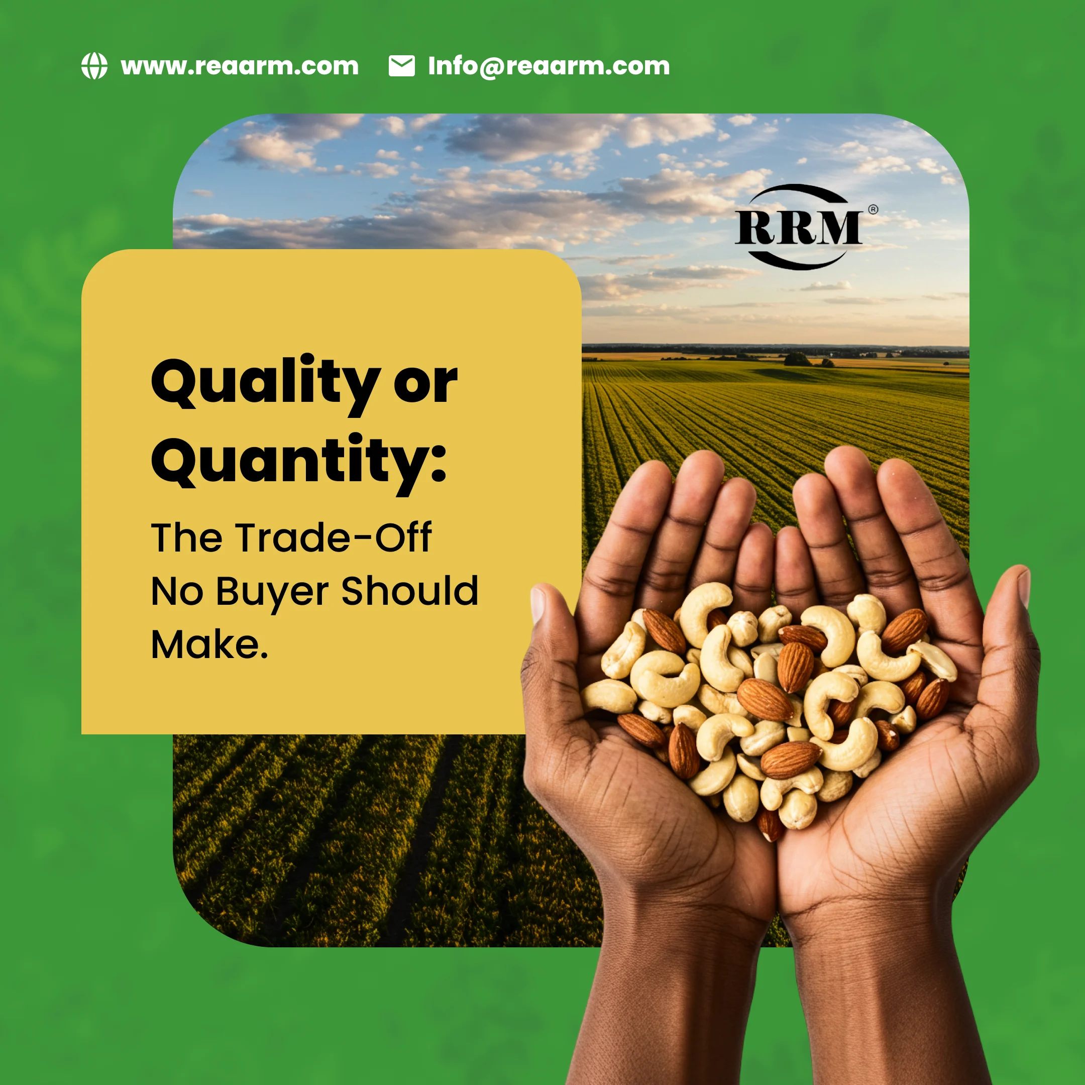 Quantity Sells, But Quality Seals the Deal