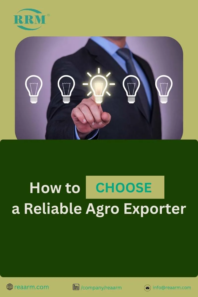How to Choose a Reliable Agro Exporter