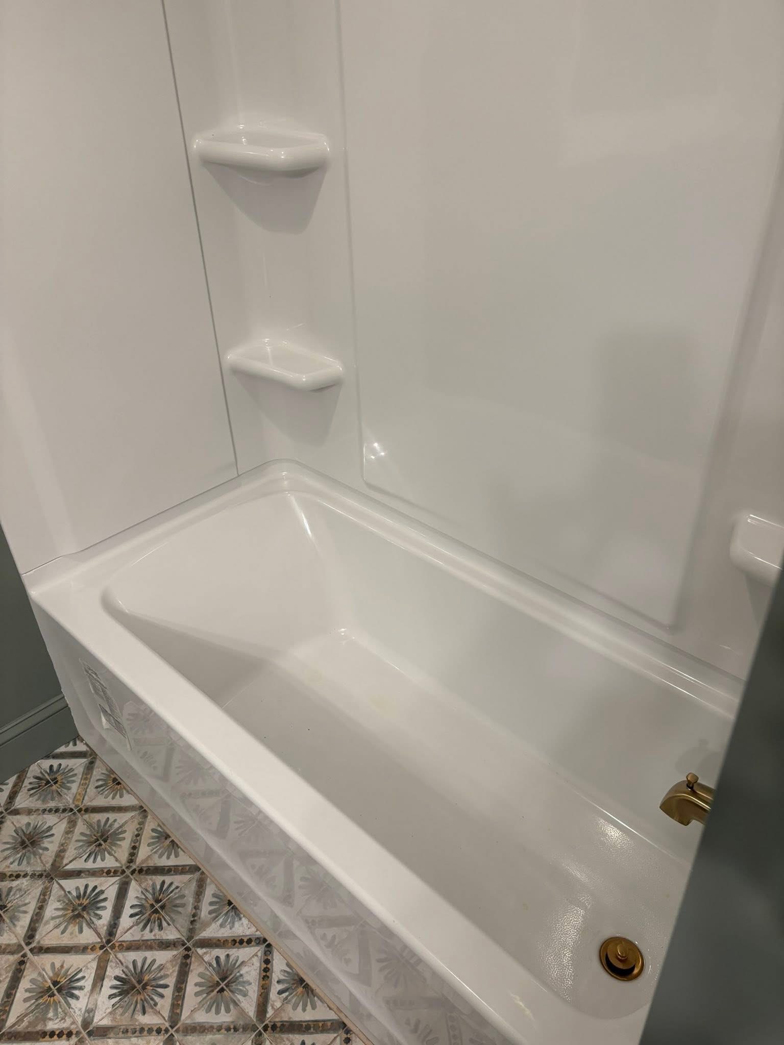 After image of a sparkling kitchen sink