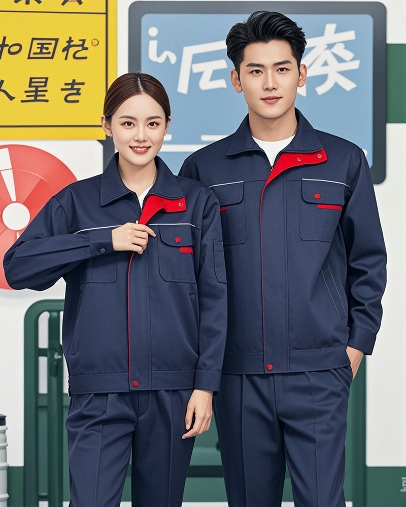 多功能春秋夹克工作服