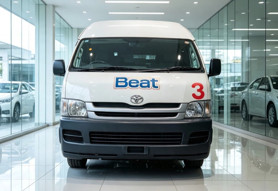 Toyota Hiace Qauantum 2009 view