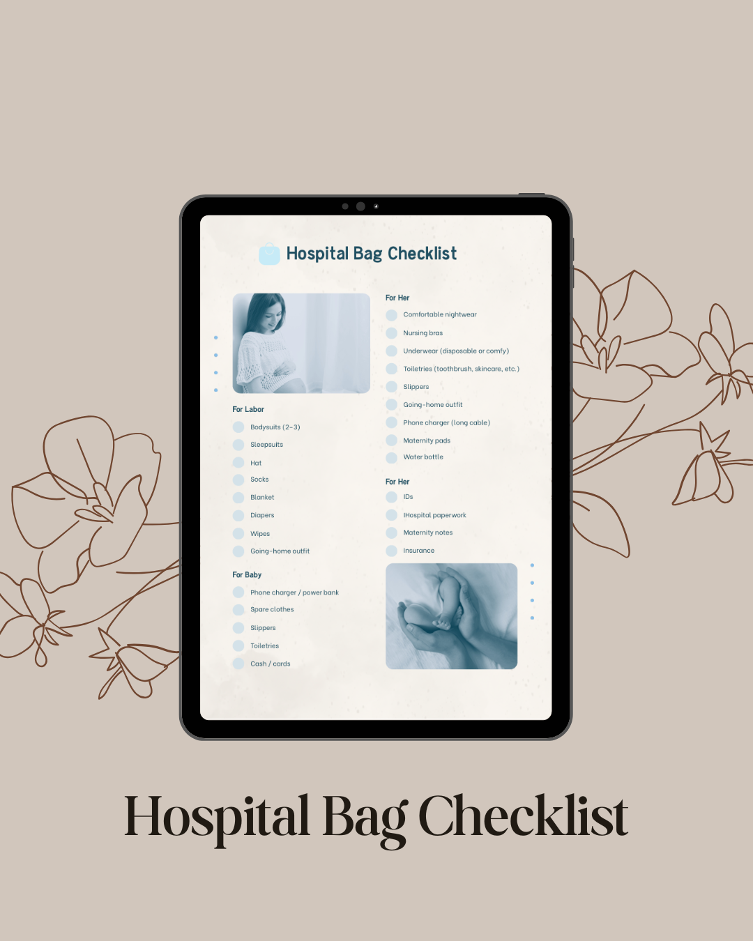 Hospital Bag Checklist