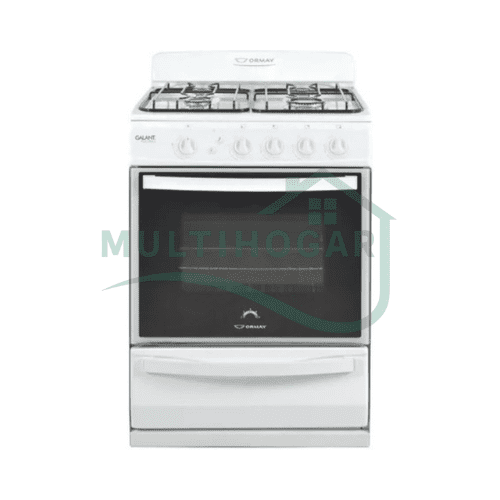 Cocina Ormay Galant Blanca Encendido Luz Autolimpiante - ORMAY