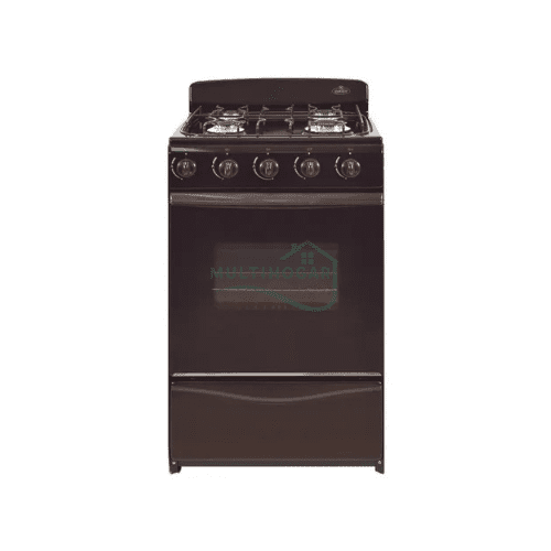 Cocina Ormay Okey Petit multigas color marrón con puerta con visor