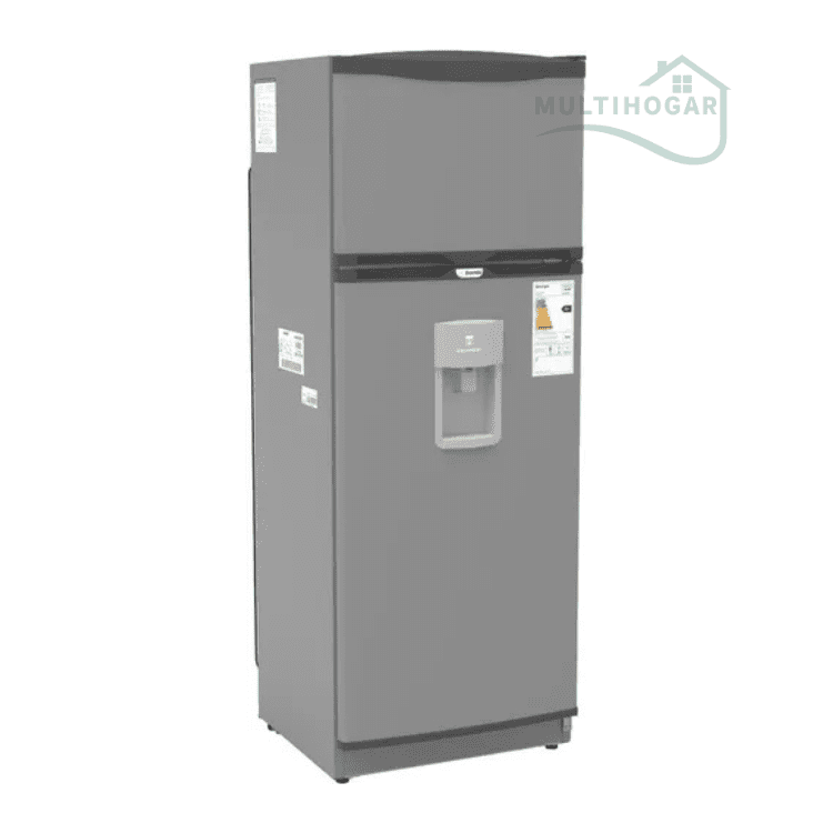 Heladera Con Freezer 2F1600pda 329 Litros Con Dispenser Bambi Color Plateado