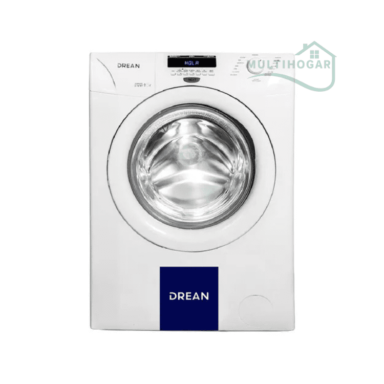 Lavarropas Drean Next 10.12 P ECO 10kg Blanco 💎🌀 ¡Revolución en lavado inteligente! Este lavarropas frontal Inverter de 10kg con eficiencia A+++ (ahorra 65% energía ⚡ y 70% agua 💧) ofrece 34 programas profesionales, desde lavado rápido 30' ⏱️ hasta sanitizante a 70°C que elimina 99% bacterias 🦠. Tecnología premium: motor Inverter silencioso 🔇, centrifugado 1200 RPM 🌀, tambor acero inoxidable con luz 🔦 y sistema Autobalance + Carga Adaptativa que ajusta agua/energía automáticamente. Display LED 📊 + perilla bidireccional con control de temperatura hasta 70°C 🌡️. Funciones clave: bloqueo infantil 👶, inicio diferido 24h ⏰ y alarma fin de ciclo 🔔. Dimensiones compactas (59.5x65x85cm) 🏡. ¡Lavado hospitalario + ahorro extremo en un diseño argentino premium! ✅ *(220V - Garantía oficial)* 🏷️ 🔥 ¡Más limpio, más rápido, más inteligente! 🔥 💡 Consejo: Usá el programa sanitizante para ropa blanca y eliminar alergenos.