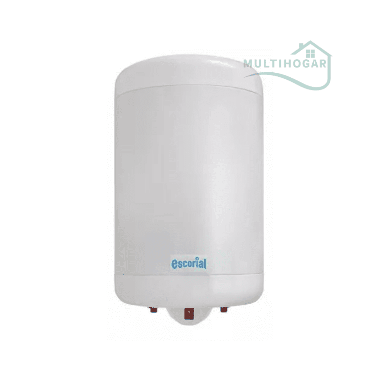 Termotanque Eléctrico Escorial De 55lts Carga Inferior 1500w Color Blanco 220V