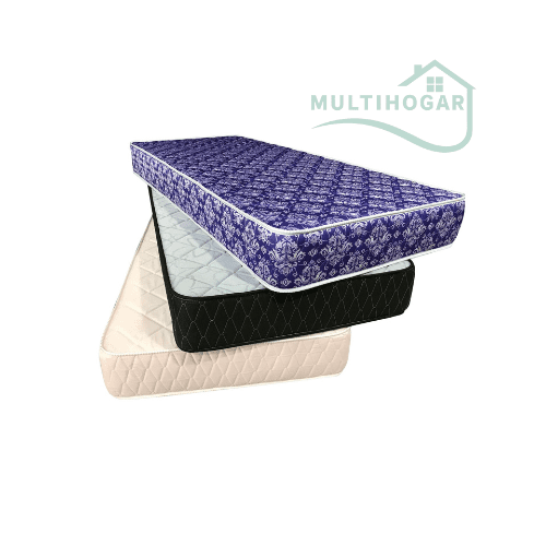 Colchon Polipluma Matelase 1 Plaza 190x60x18 Espuma 70kg 1 Plaza infantil