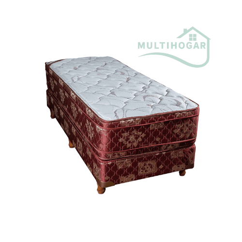 Colchon Victoria polipluma 1 Plaza 190x80x30 Resorte 110kg