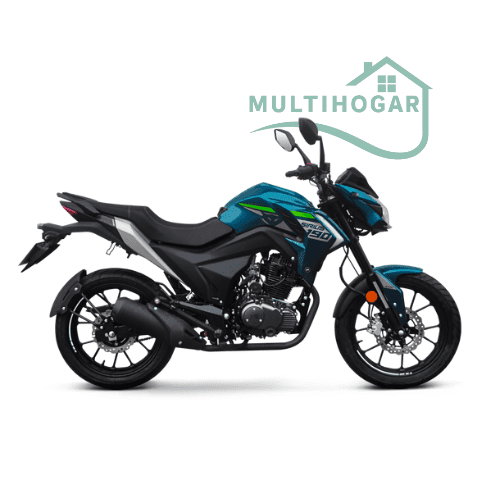 La Sirius 190 está diseñada para los que buscan una moto con carácter deportivo, tecnología y confort 🔥. Equipada con un motor monocilíndrico 198,8 cc con balanceador, ofrece 15 HP de potencia con un andar suave y estable, ideal para recorrer la ciudad o disfrutar de trayectos más largos.
Su sistema de frenos a disco delantero y trasero con horquilla invertida brinda máxima seguridad y control 🛡️, mientras que el tablero digital y la iluminación LED DRL le dan un estilo moderno y sofisticado 🌙✨. Además, su batería de gel libre de mantenimiento garantiza confiabilidad en todo momento. Disponible en un elegante color negro, lista para destacar en cada camino.