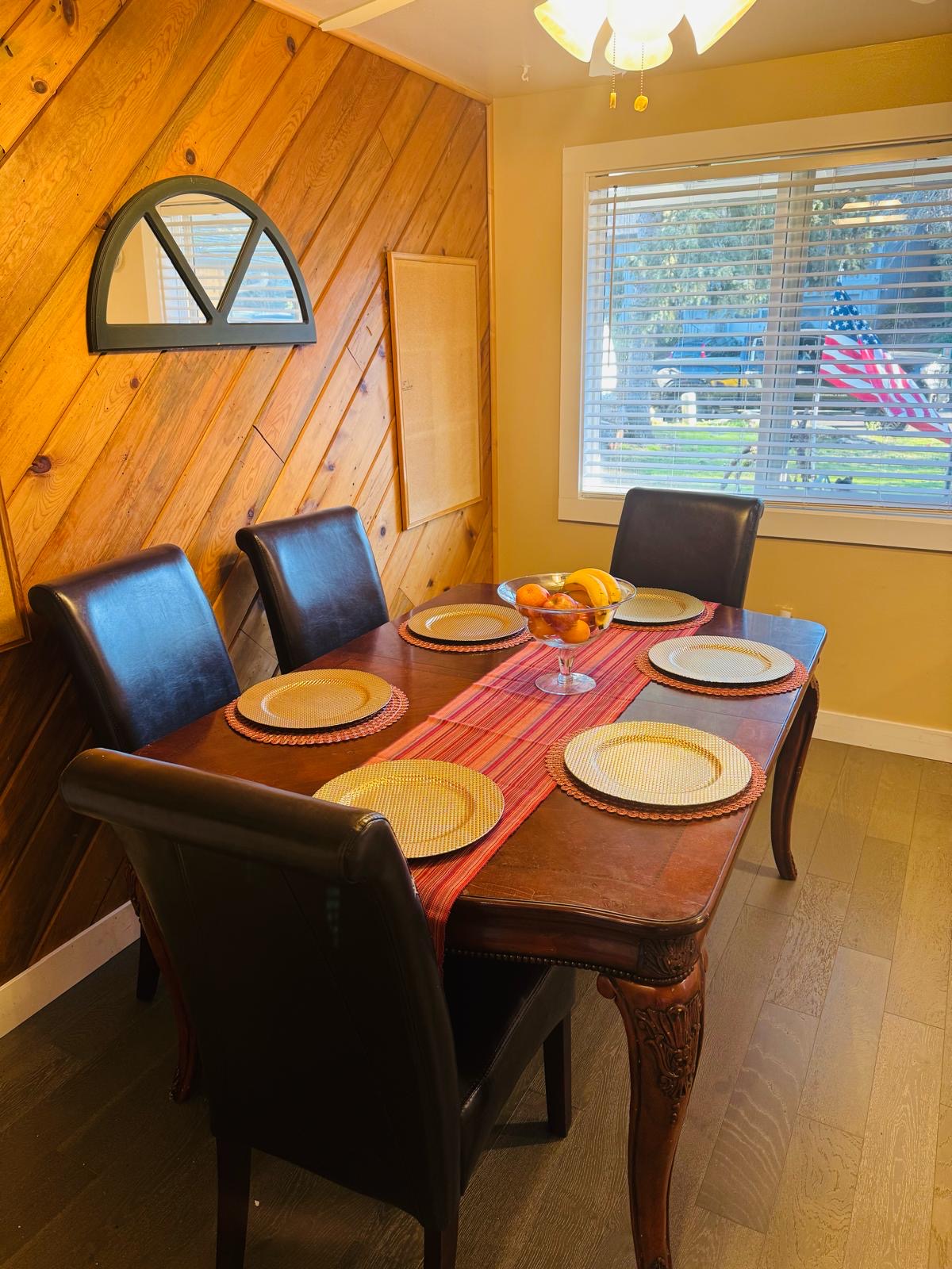 Dining area at Bramig Adult Care Home where residents can enjoy shared meals.