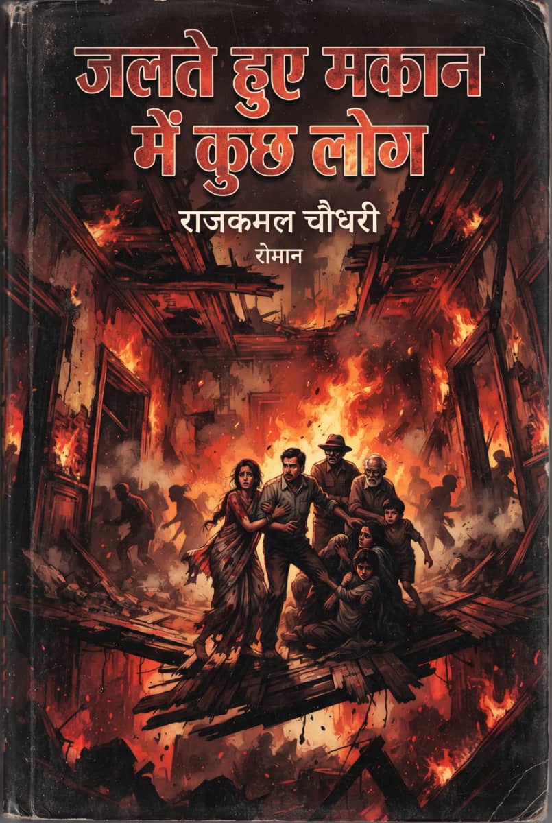 जलते हुए मकान में कुछ लोग