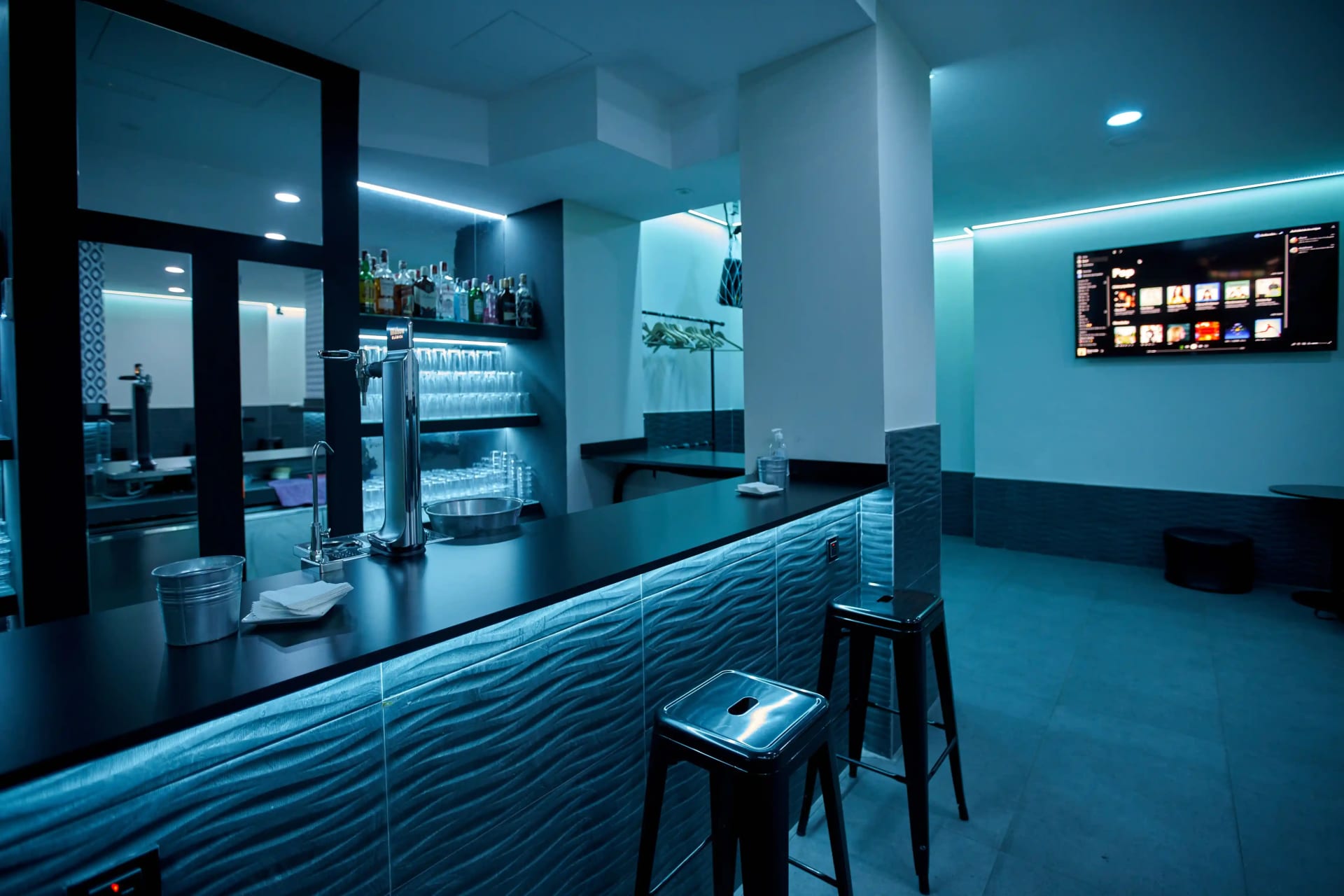 Sala Olas per eventi privati a Madrid - vista principale