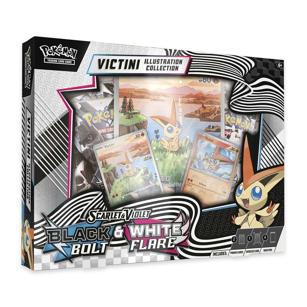 Black Bolt & White Flare: Unova Victini Illustration Collection