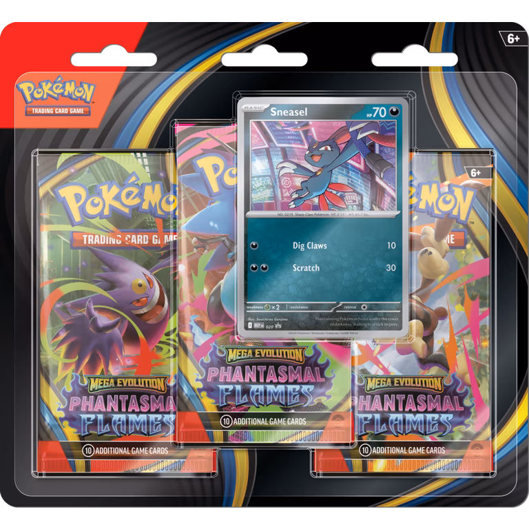 Phantasmal Flames 3 Pack Blister (Sneasel) ürün görseli