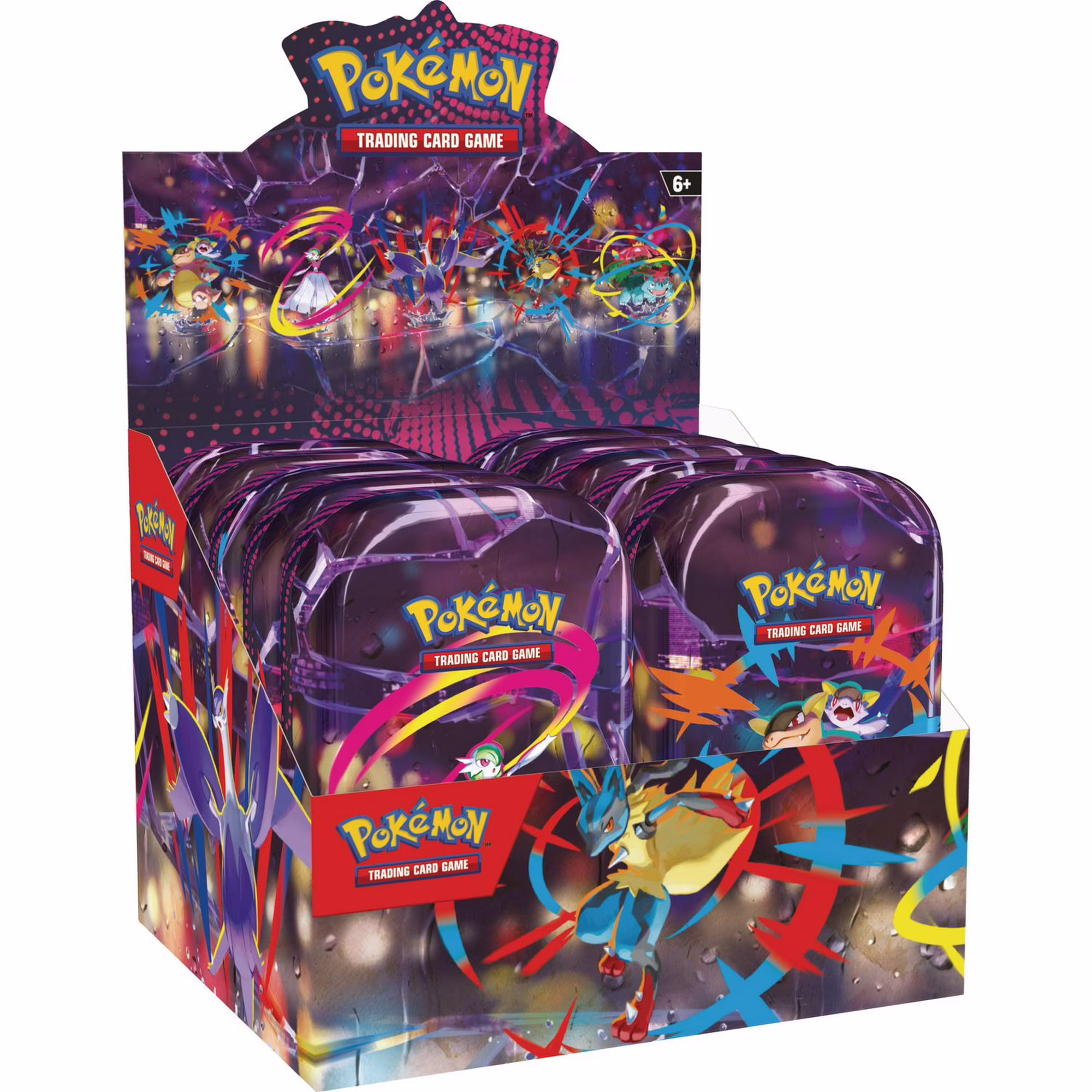 Mega Heroes Mini Tin Display – Mega Evolution ürün görseli