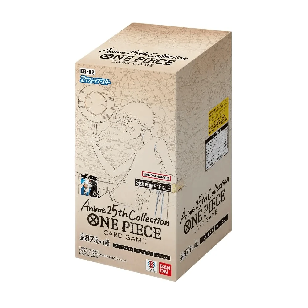 One Piece Card Game – EB-02 25th Collection Booster Box (Japanese) - Japonca