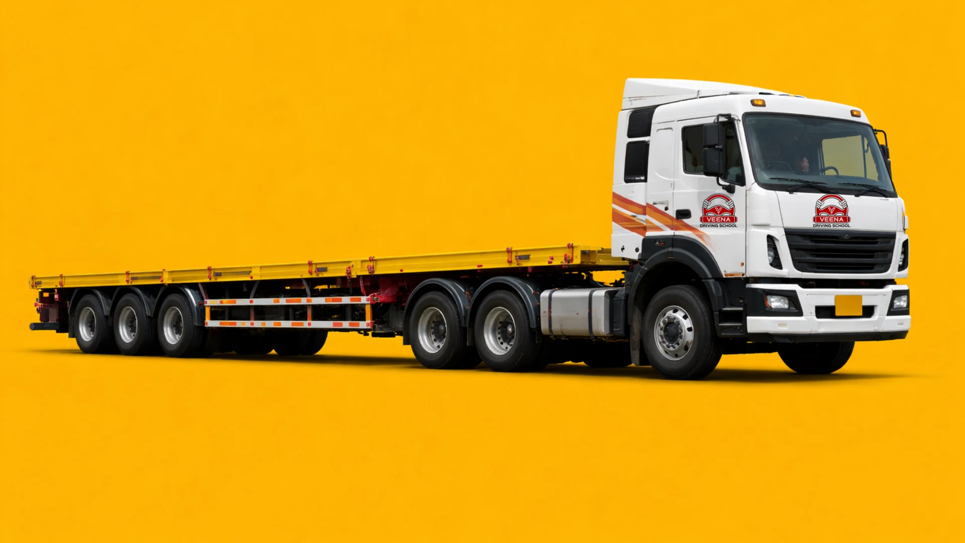 Two wheeler riding confidently on a city road