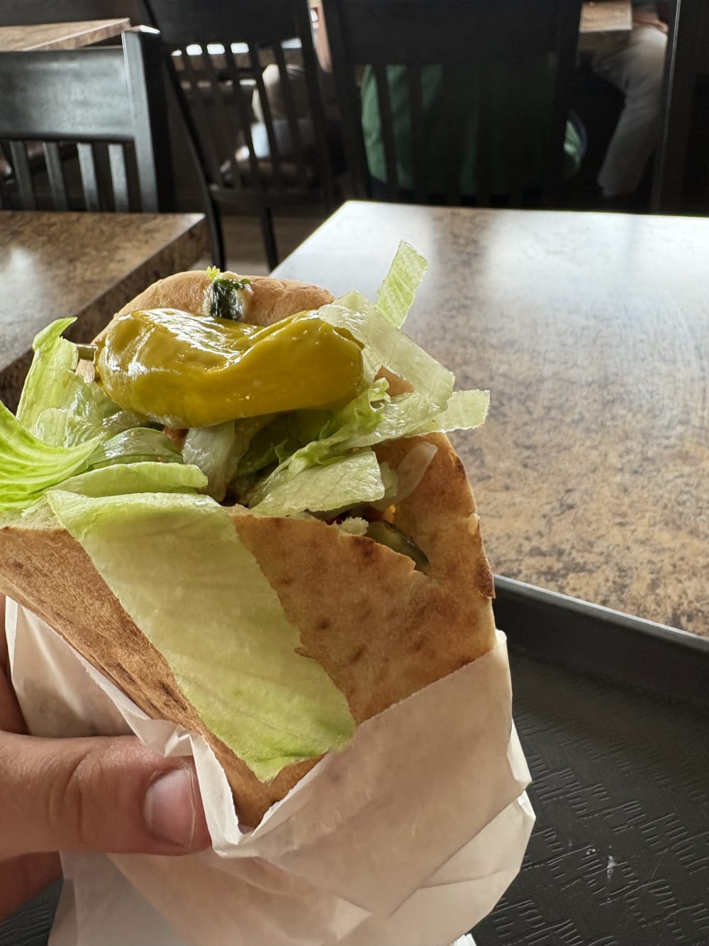 Shawarma at Pitalicious, Toronto