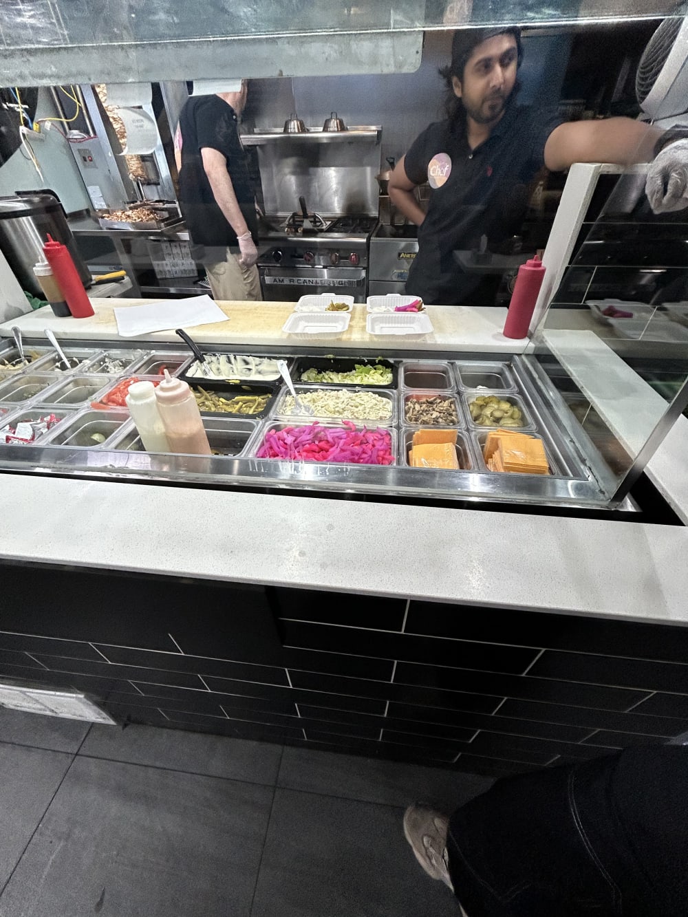 Shawarma at Shadi Shawarma, Toronto