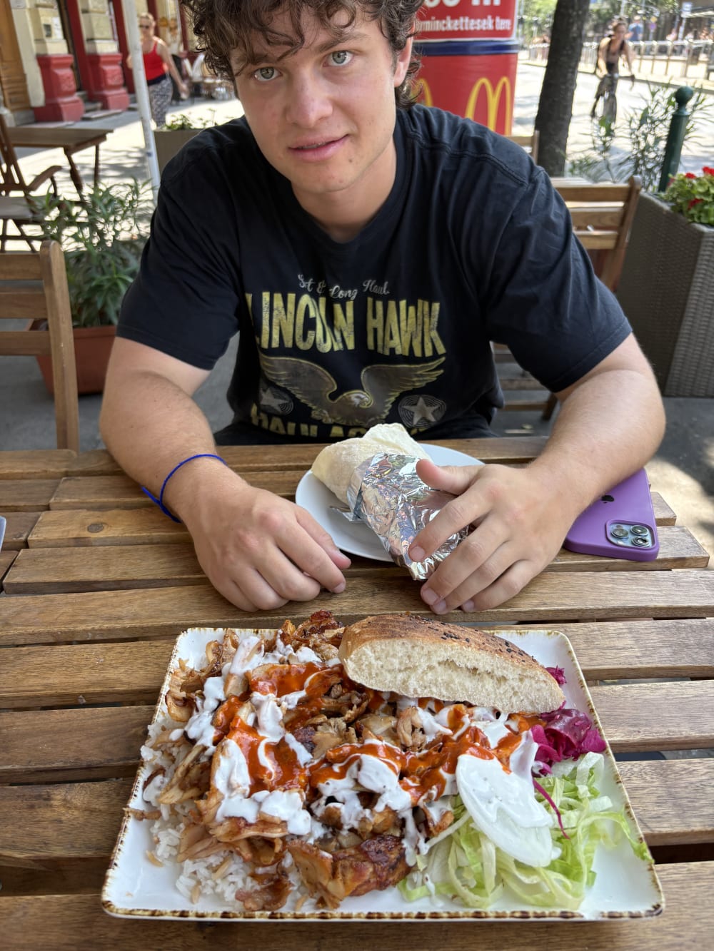 Shawarma at Doner Master, Toronto
