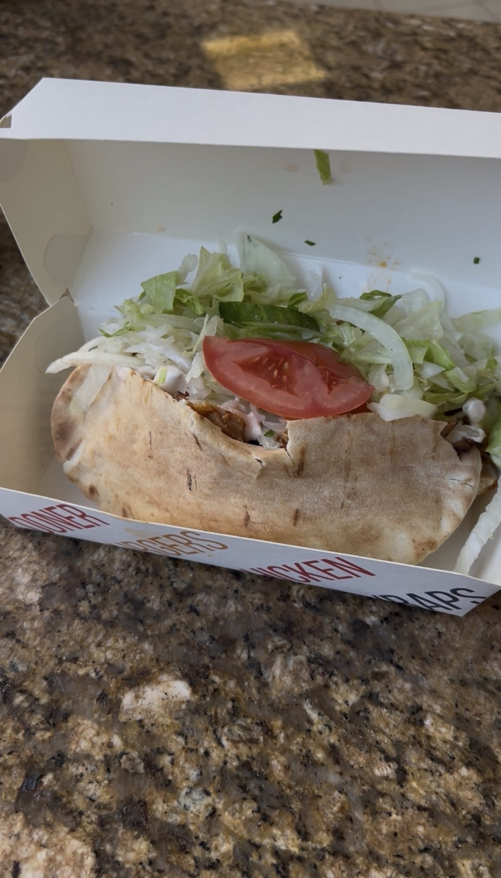 Shawarma at E G Charcoal Grill, Toronto
