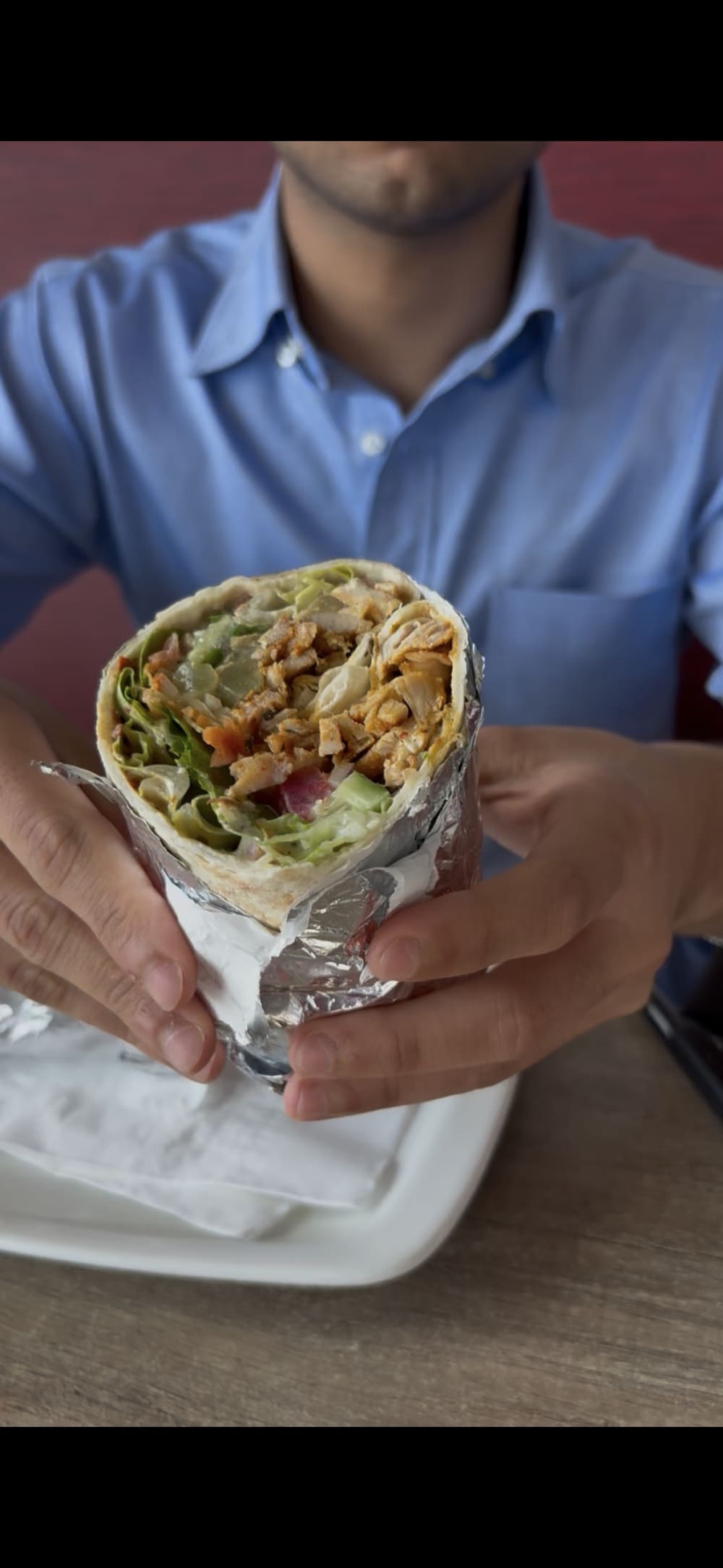 Shawarma at Sofra Istanbul, Toronto