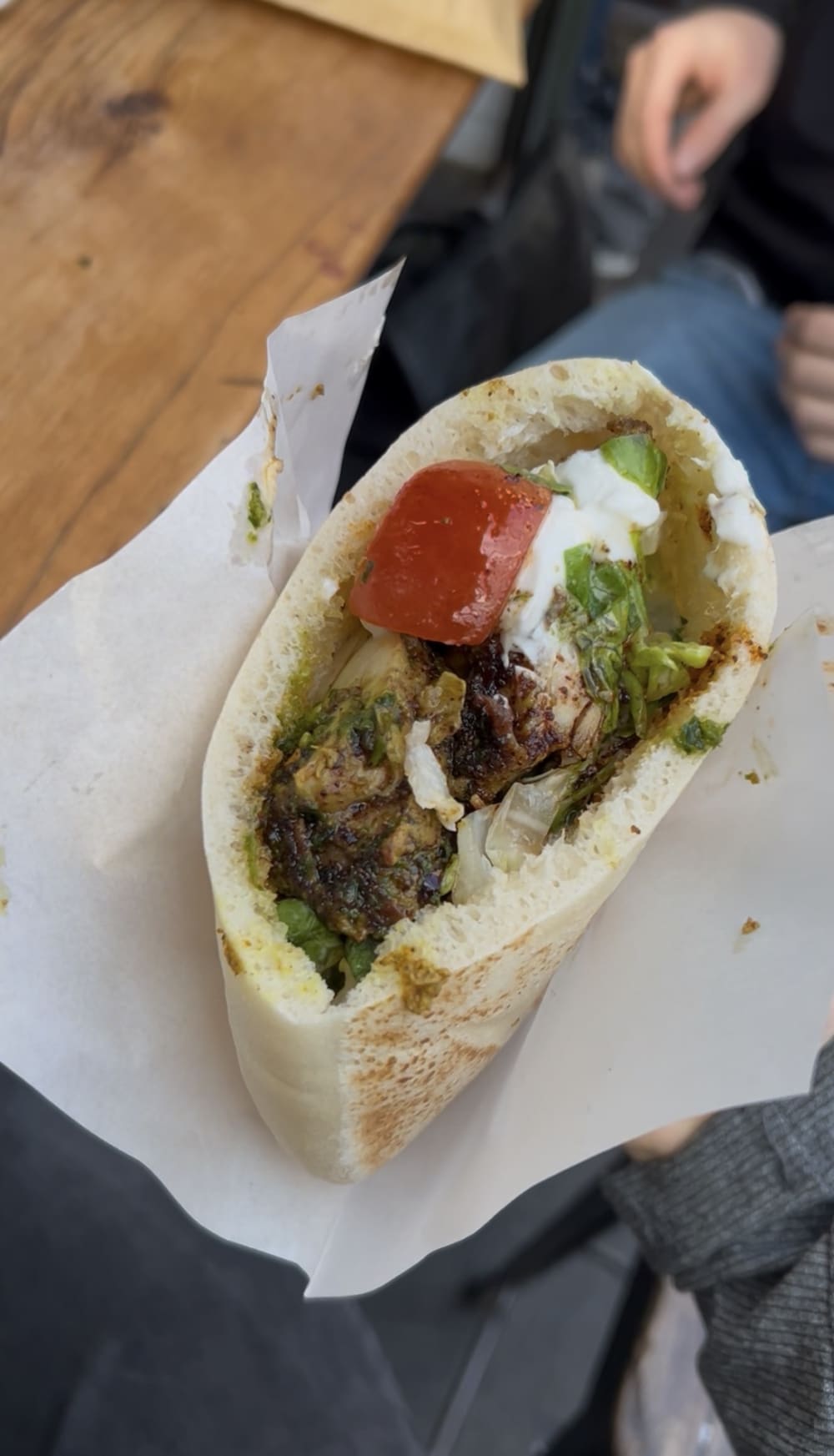 Shawarma at Shuk London, Toronto