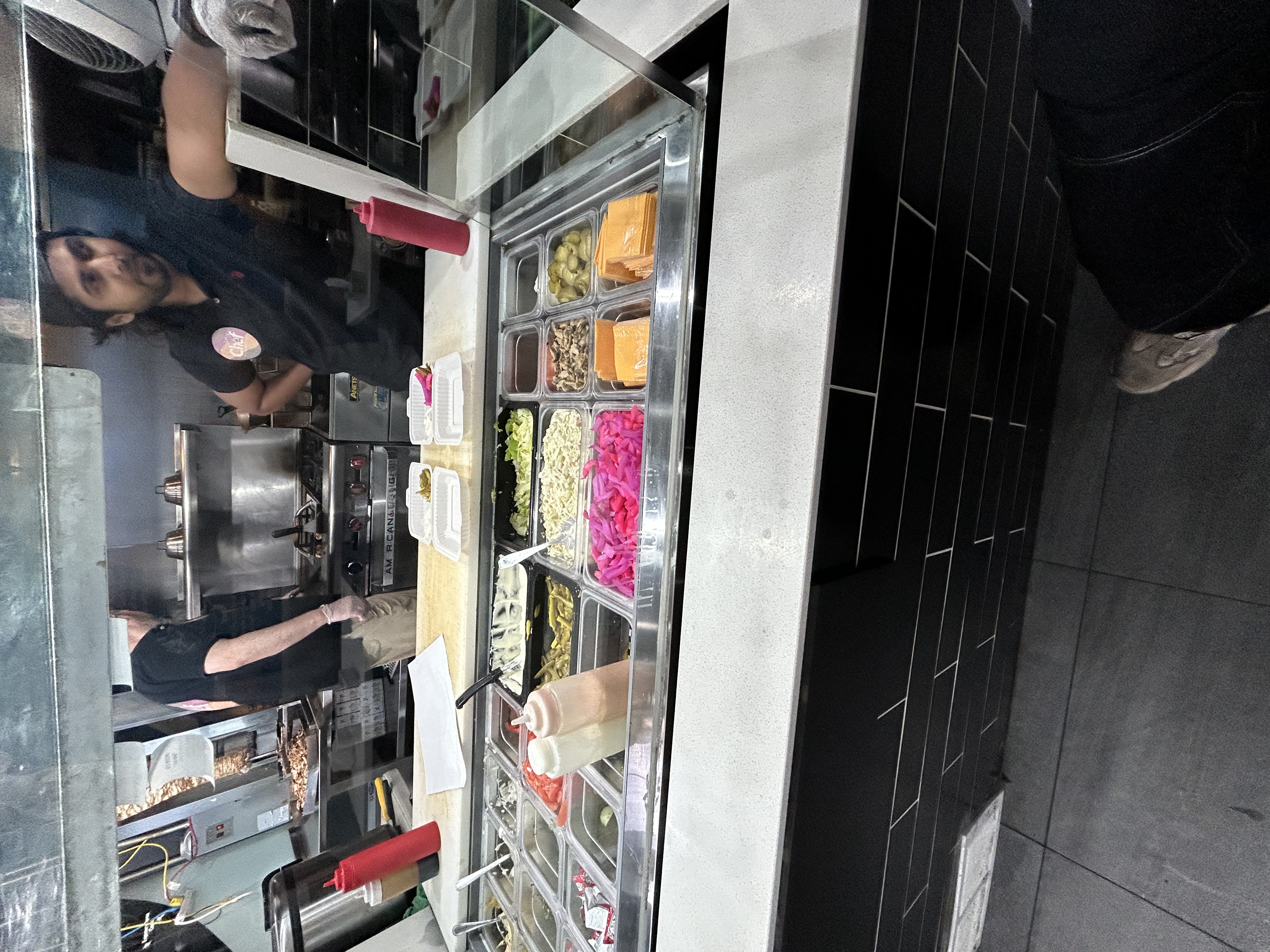 Shawarma at Shadi Shawarma, Toronto