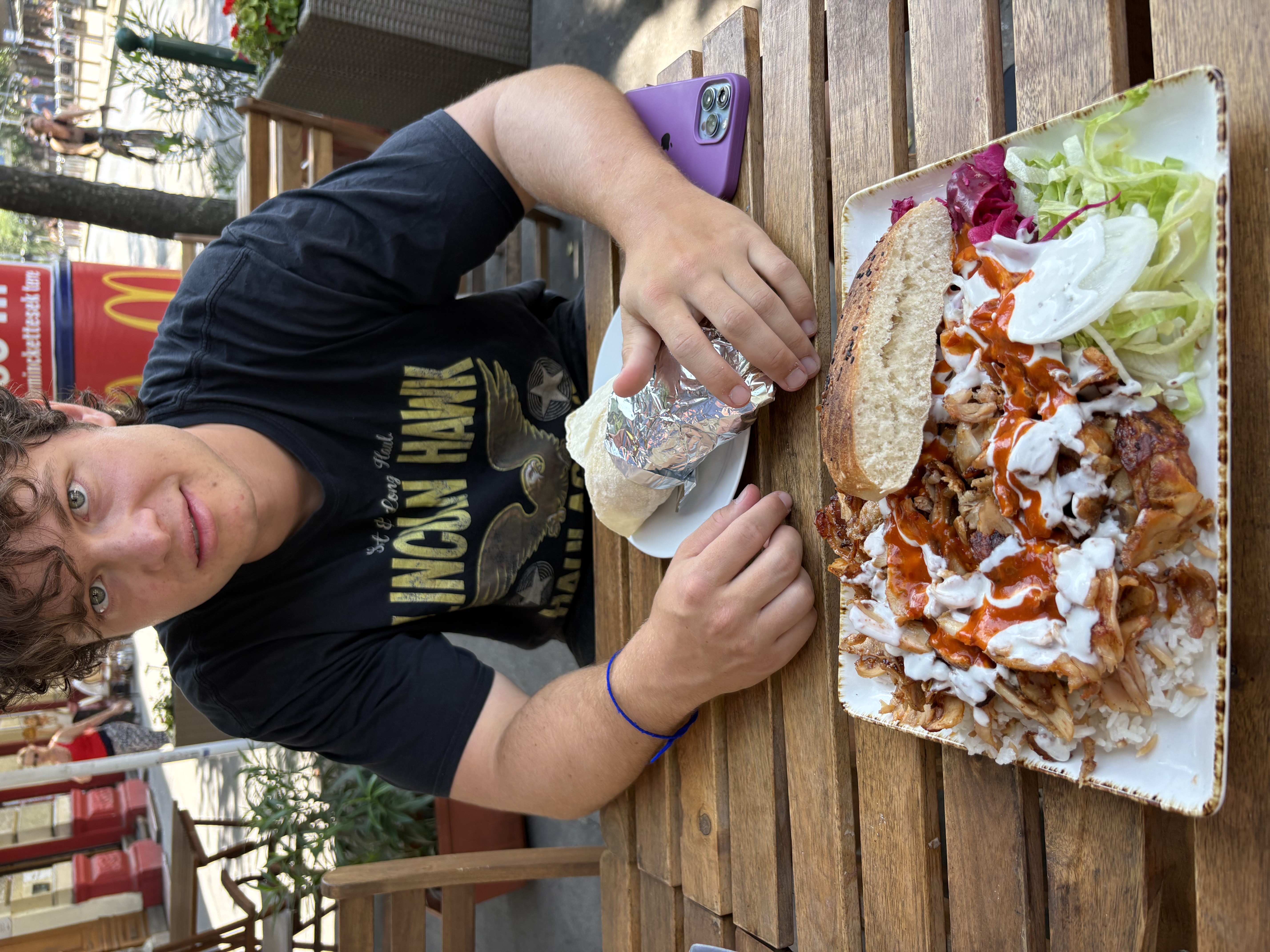 Shawarma at Doner Master, Toronto