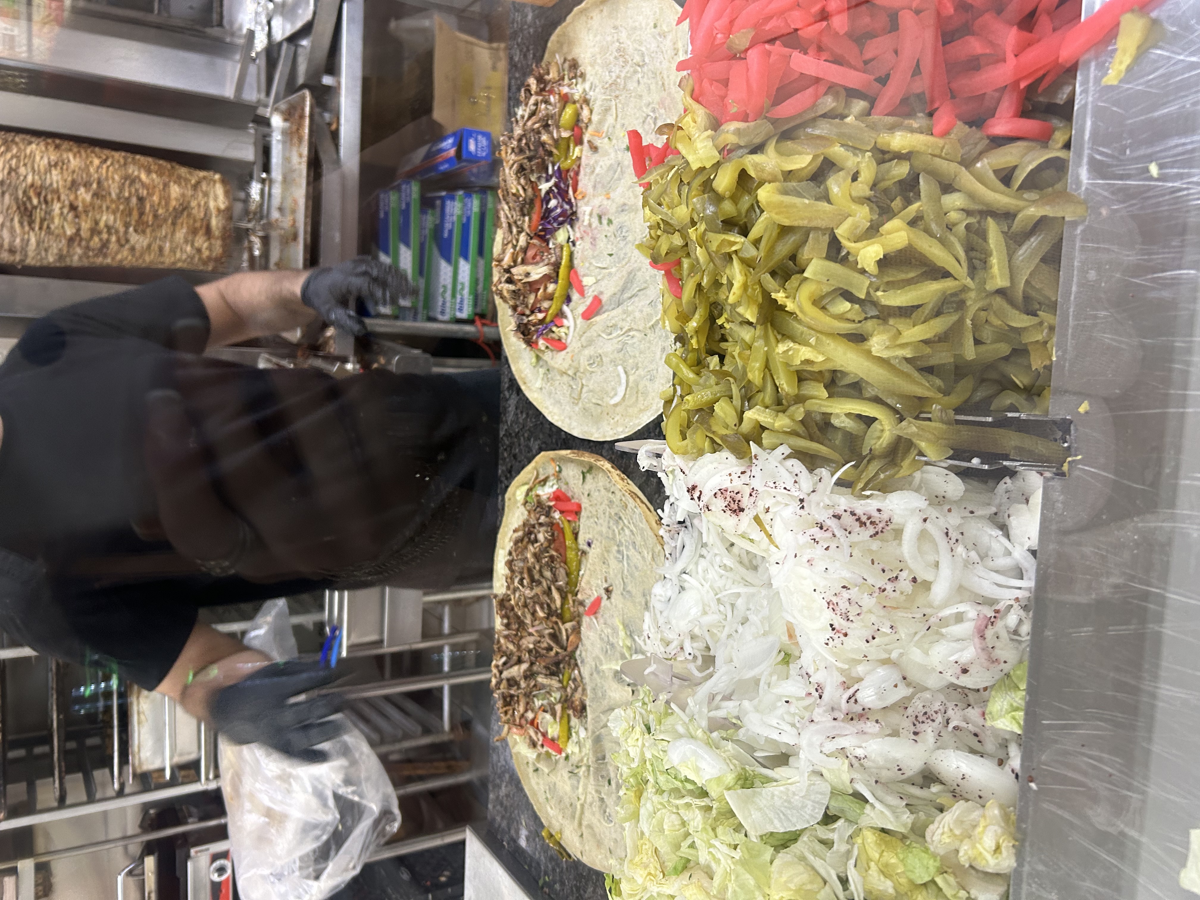 Shawarma at Flaming Stove, Toronto