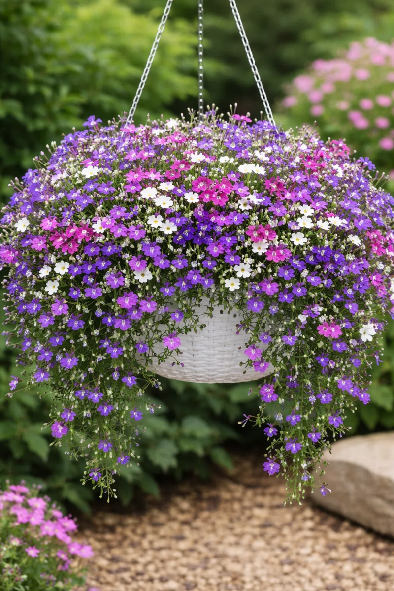 Edging Lobelia