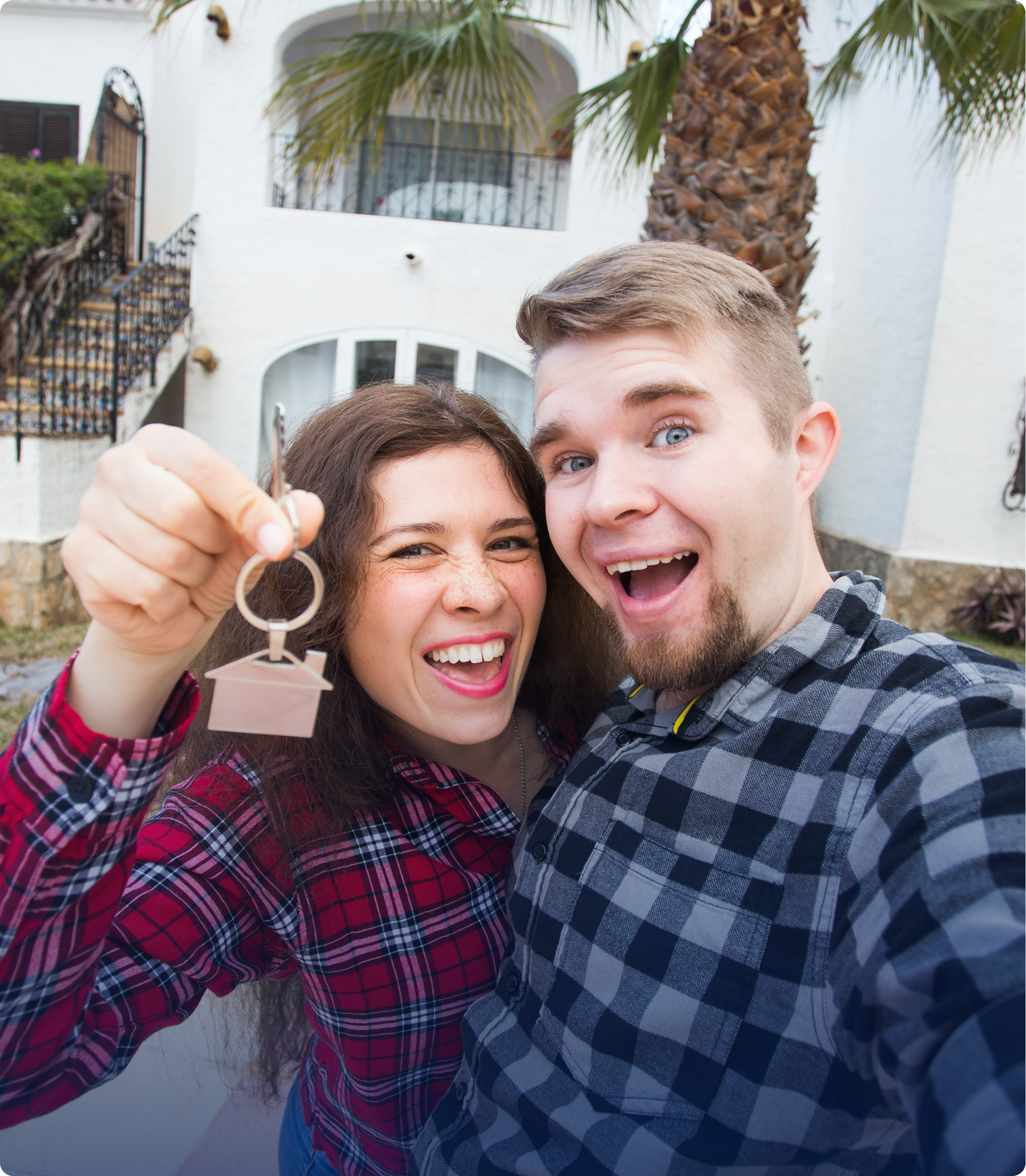 First-time buyer happy at home