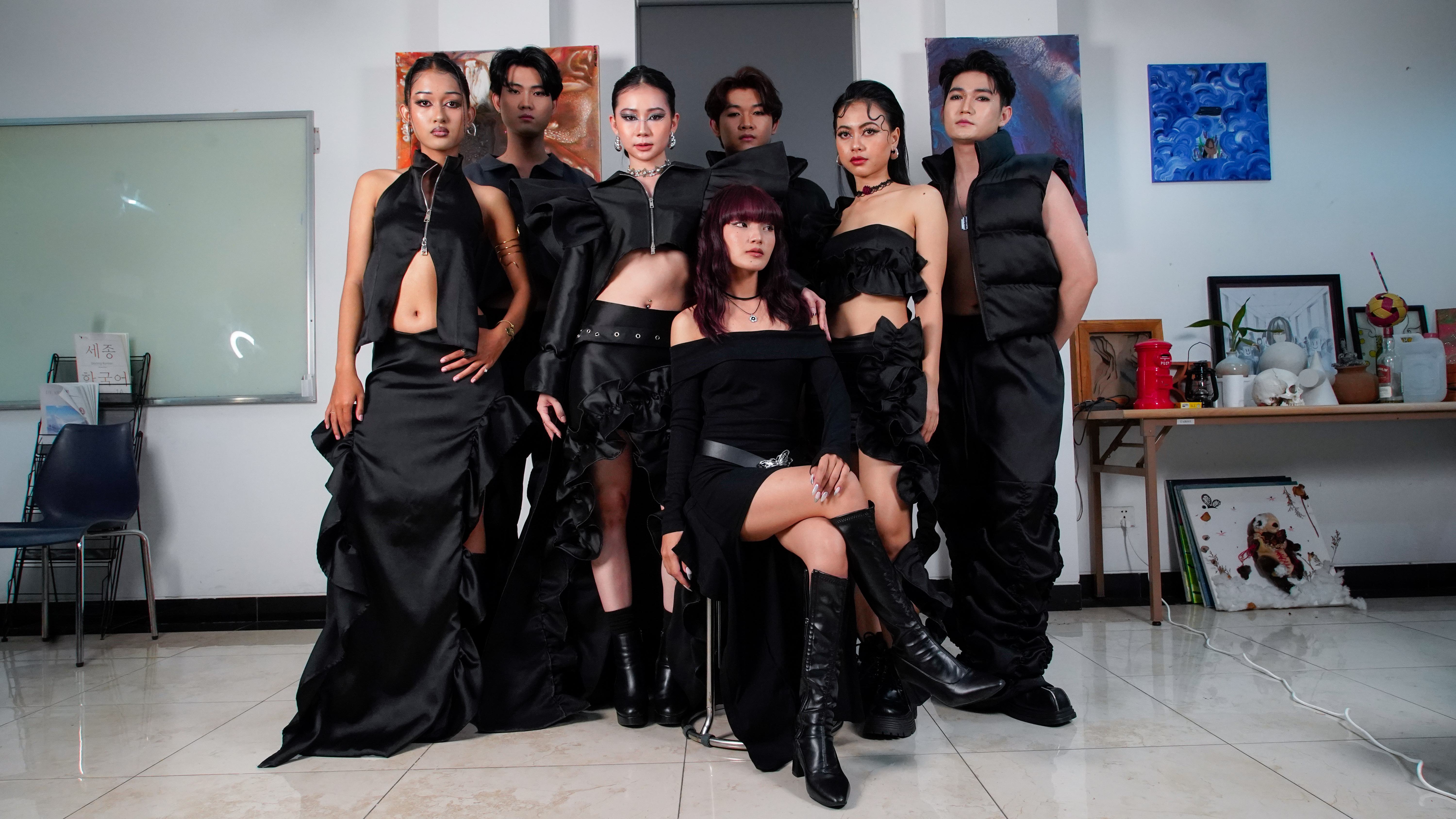 Fashion students collection