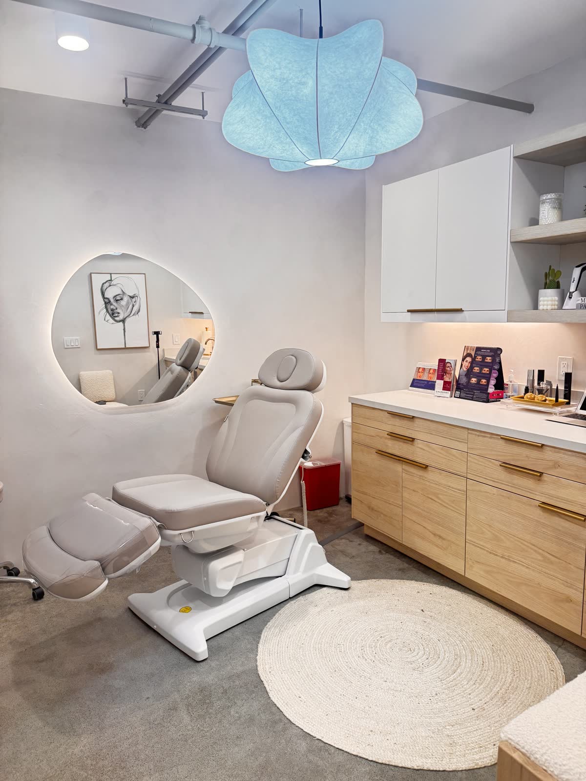 Botox treatment detail at Call of Beauty