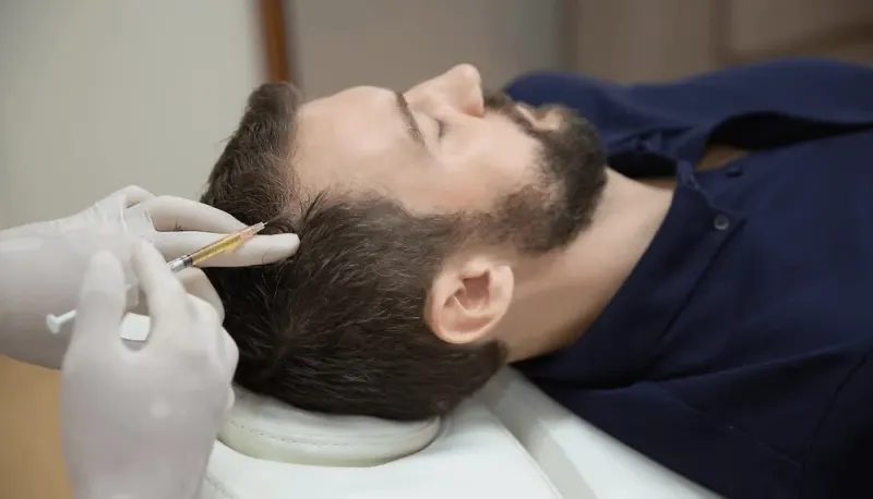 PRP Hair Restoration treatment at Call of Beauty Med Spa