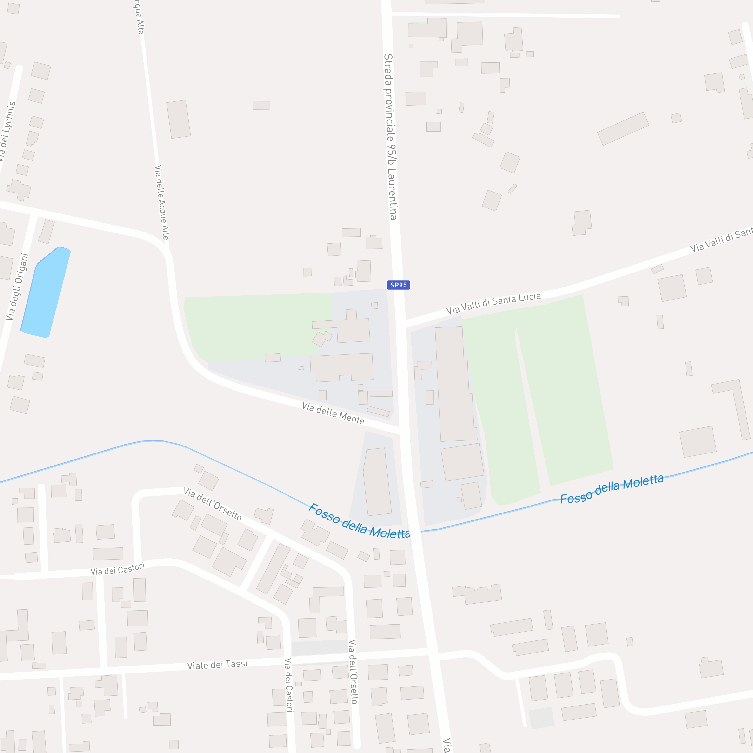 Mappa Publieuropa - Via Laurentina, Km. 37.500, Marina di San Lorenzo