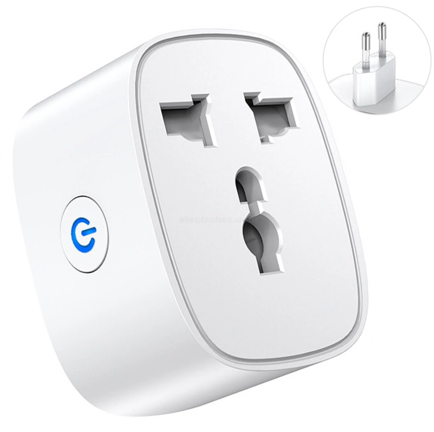 Smart WiFi Plug – Voice Control & Energy Monitoring