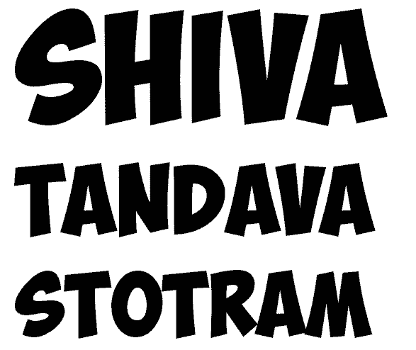 Shiv Tandav Stotram Lyrics in Hindi - English