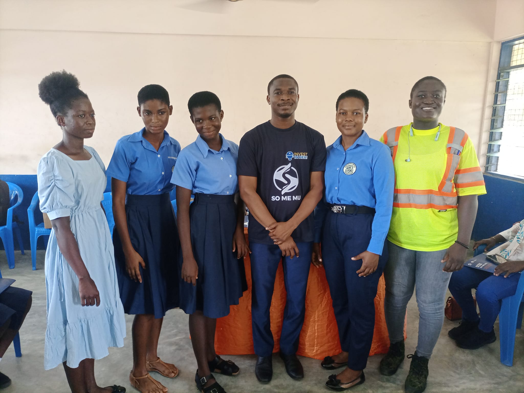  group picture with our manager
