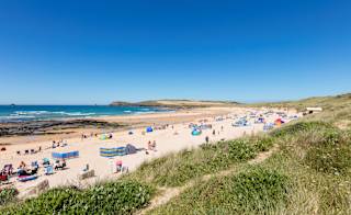 A sunny day at the beach. image