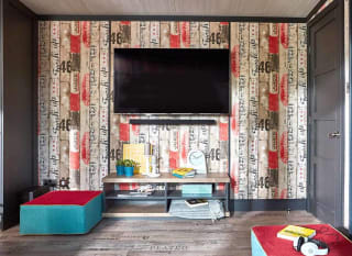 The lounge area of one of our exclusive accommodations, The TriBeCa. Book your holiday now! image