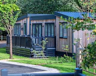 One of our holiday homes at Sandy Balls Holiday Village. image