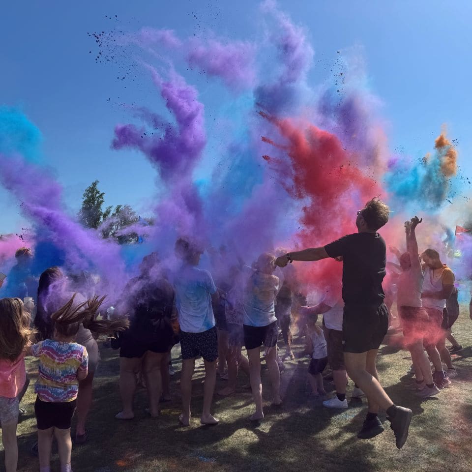 Colour and chaos!