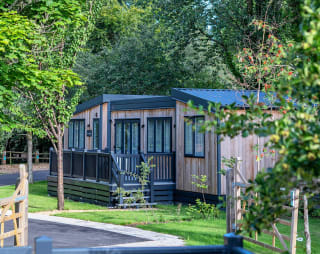 One of our holiday homes at Sandy Balls Holiday Village. image