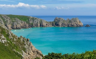 Porthcurno Beach image