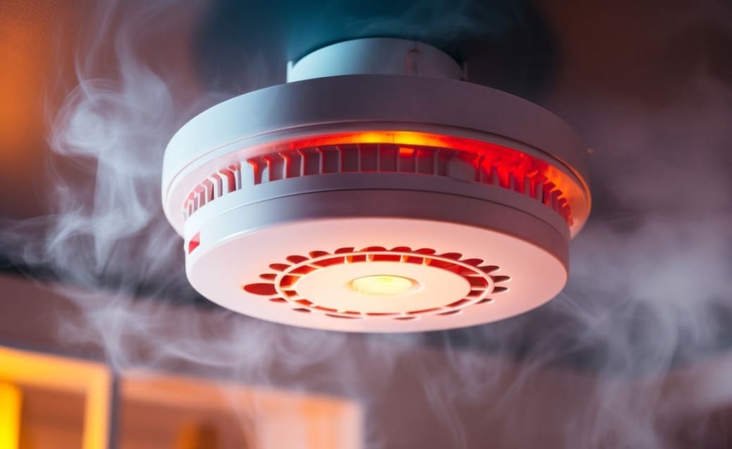 Smoke and carbon monoxide alarm image