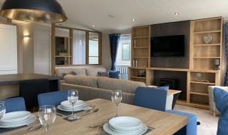 Indulgent Lodge with Seaview image