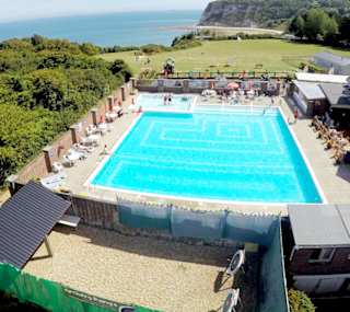 Outdoor swimming pool image